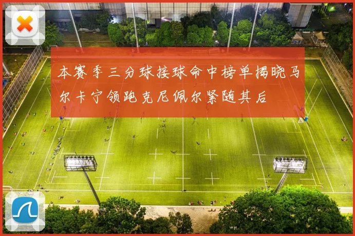 本赛季三分球接球命中榜单揭晓马尔卡宁领跑克尼佩尔紧随其后